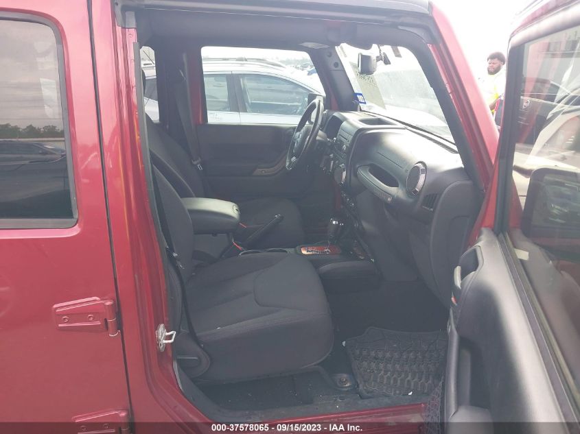 2013 JEEP WRANGLER UNLIMITED SPORT - 1C4BJWDG1DL605410