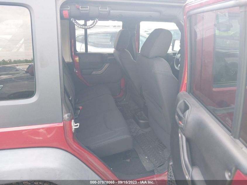 2013 JEEP WRANGLER UNLIMITED SPORT - 1C4BJWDG1DL605410