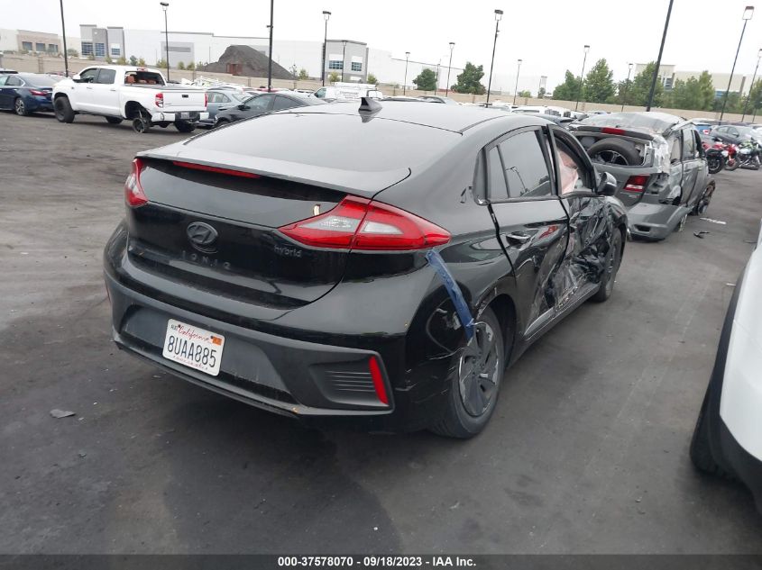 2018 HYUNDAI IONIQ HYBRID SEL - KMHC75LC5JU062799