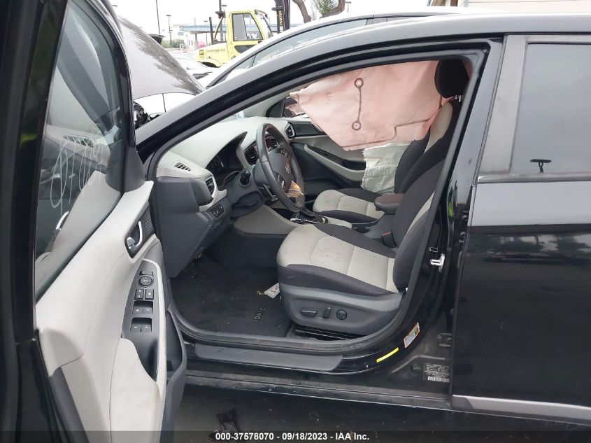 2018 HYUNDAI IONIQ HYBRID SEL - KMHC75LC5JU062799
