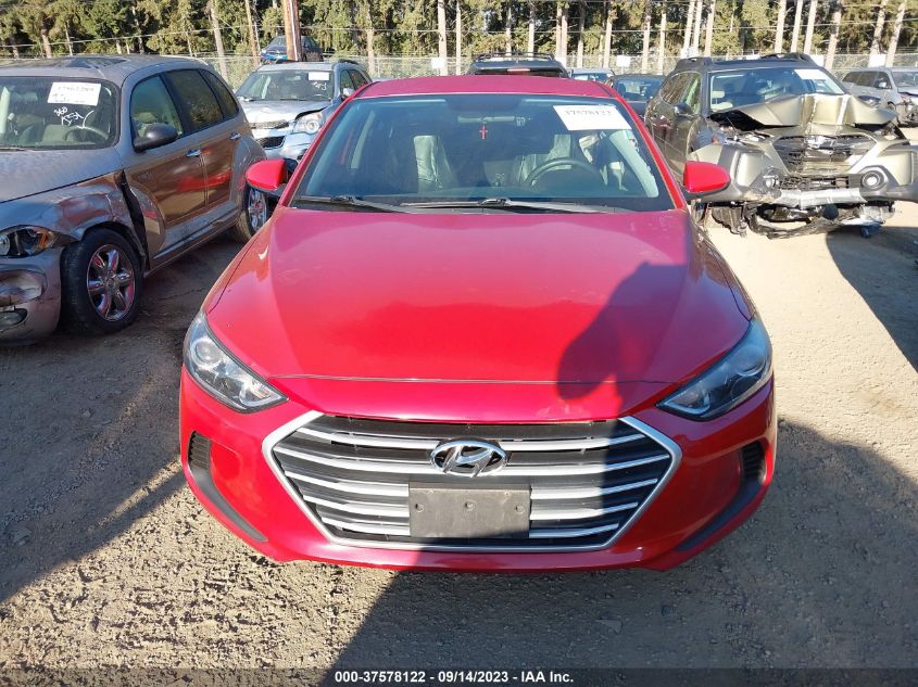 2017 HYUNDAI ELANTRA SE - 5NPD74LF7HH151114