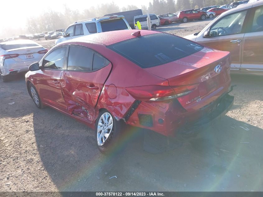 2017 HYUNDAI ELANTRA SE - 5NPD74LF7HH151114