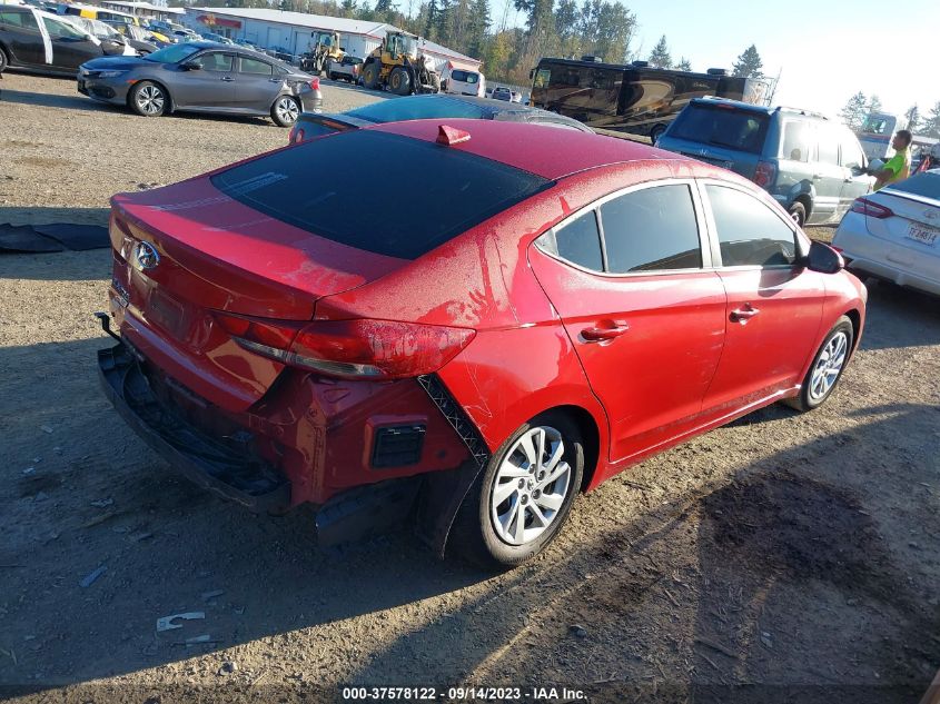 2017 HYUNDAI ELANTRA SE - 5NPD74LF7HH151114
