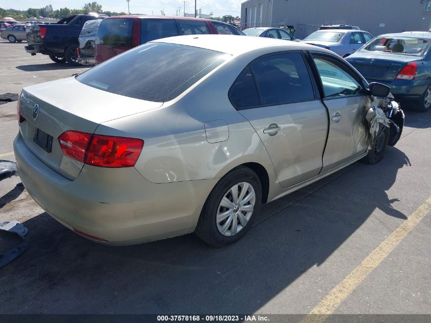 2013 VOLKSWAGEN JETTA SEDAN S - 3VW2K7AJ1DM288274