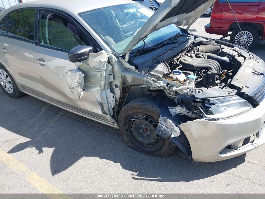 2013 VOLKSWAGEN JETTA SEDAN S - 3VW2K7AJ1DM288274