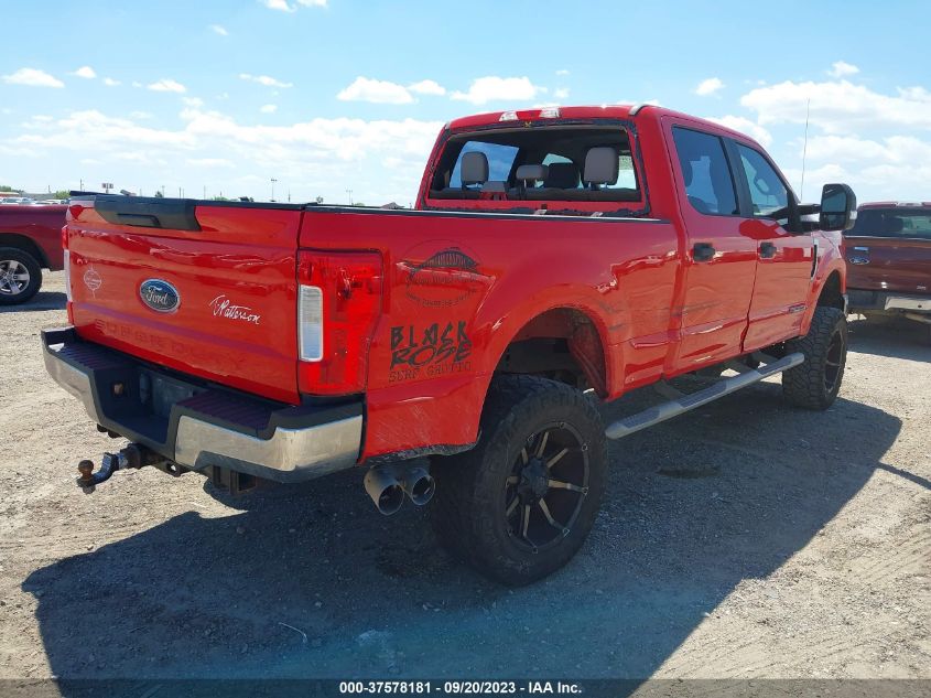 2017 FORD SUPER DUTY F-250 SRW LARIAT/PLATINUM - 1FT7W2BT4HEB47274