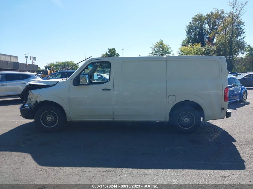 2014 NISSAN NV CARGO NV2500 HD S V8 1N6AF0KX4EN104219