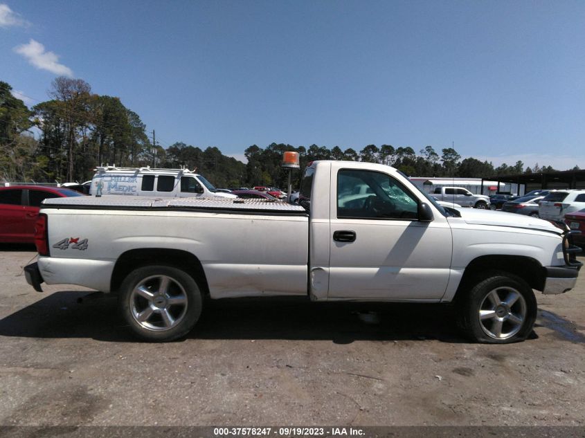 3GCEK14V06G138041 | 2006 CHEVROLET SILVERADO 1500