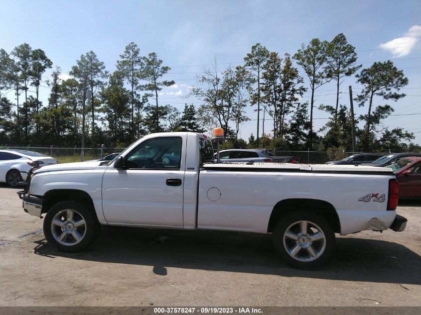 3GCEK14V06G138041 | 2006 CHEVROLET SILVERADO 1500