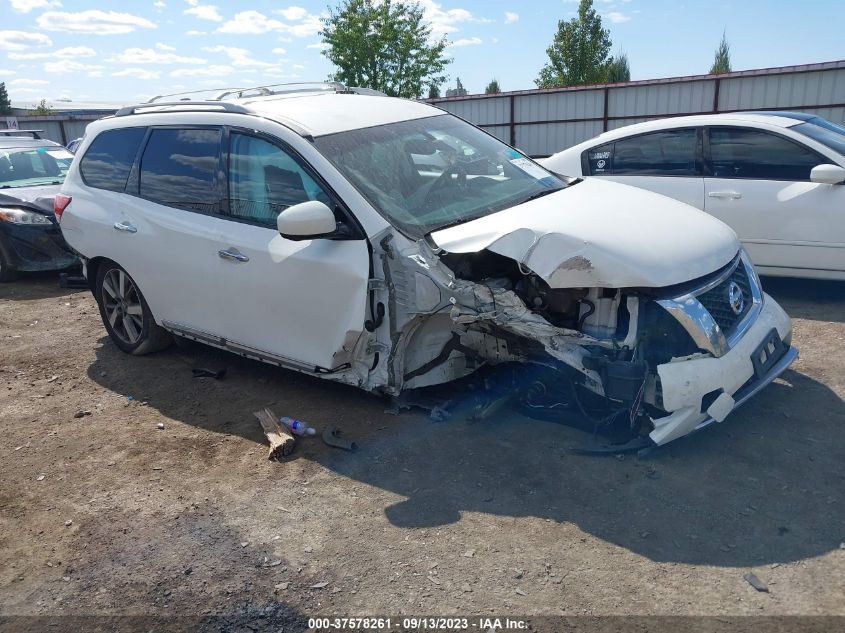 2014 NISSAN PATHFINDER PLATINUM - 5N1AR2MM2EC688474
