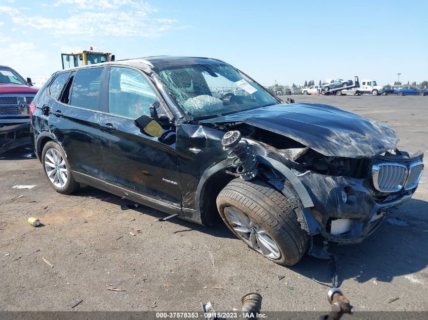 2016 BMW X3 XDRIVE28I - 5UXWX9C59G0D82624