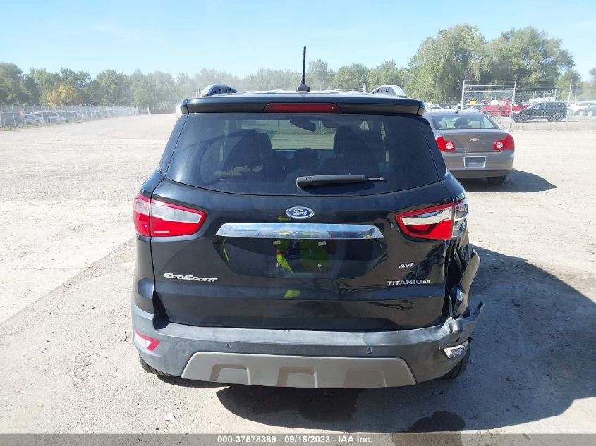 2020 FORD ECOSPORT TITANIUM - MAJ6S3KL2LC367567