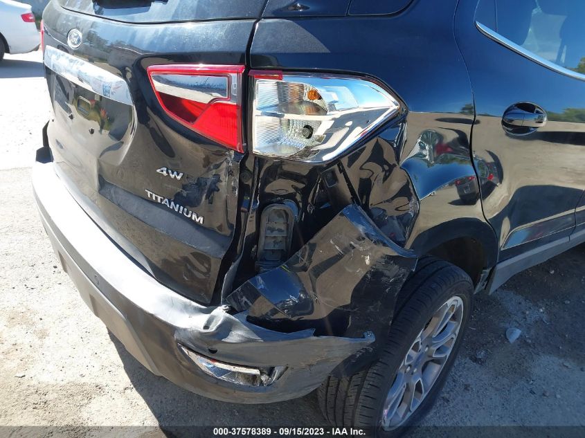 2020 FORD ECOSPORT TITANIUM - MAJ6S3KL2LC367567