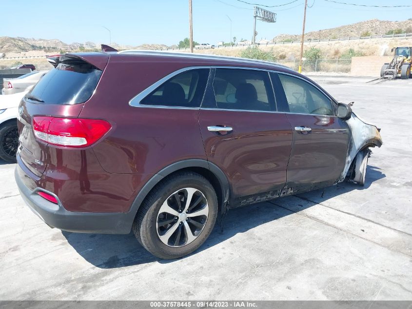 2017 KIA SORENTO EX V6 - 5XYPH4A58HG296609