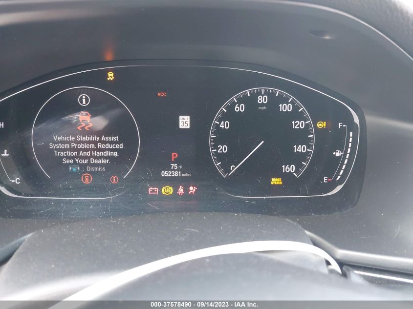 2019 HONDA ACCORD SEDAN SPORT 1.5T - 1HGCV1F37KA104960