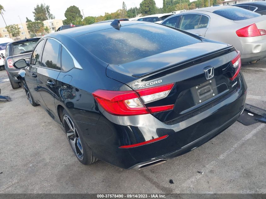 2019 HONDA ACCORD SEDAN SPORT 1.5T - 1HGCV1F37KA104960