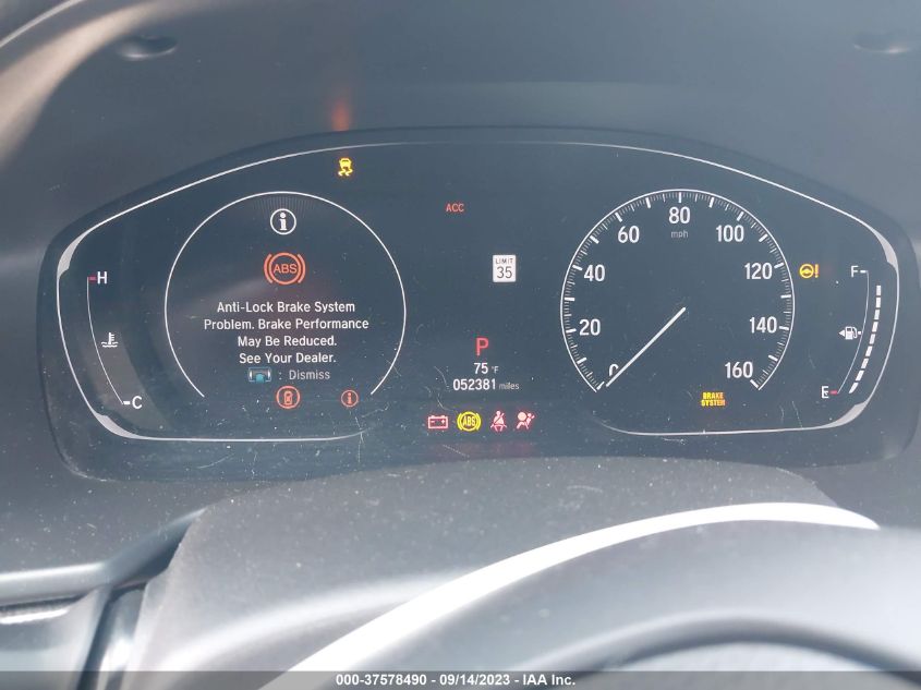 2019 HONDA ACCORD SEDAN SPORT 1.5T - 1HGCV1F37KA104960