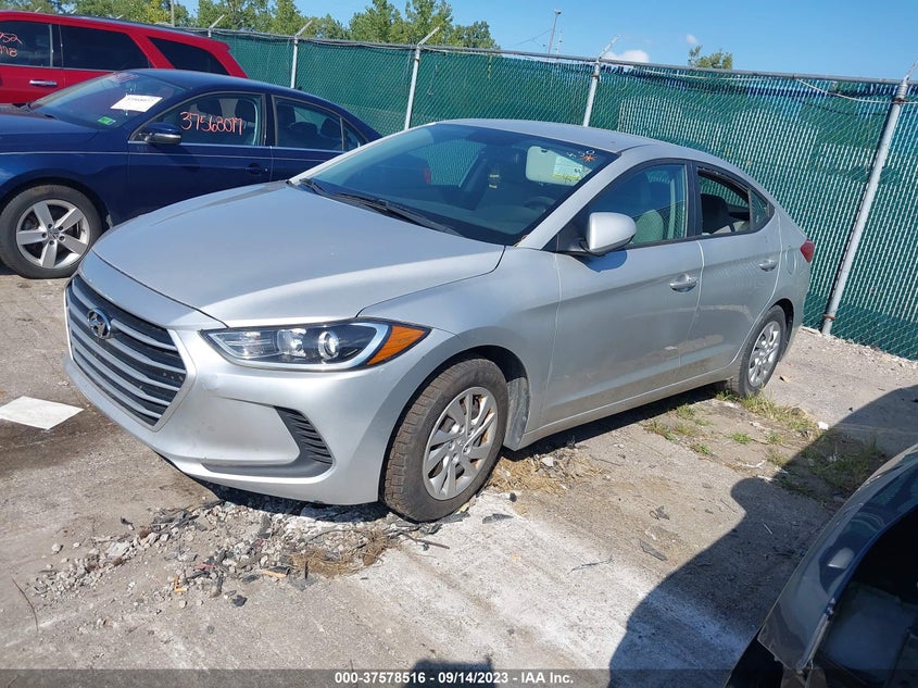 VIN 5NPD74LF9HH069109 2017 HYUNDAI ELANTRA SE