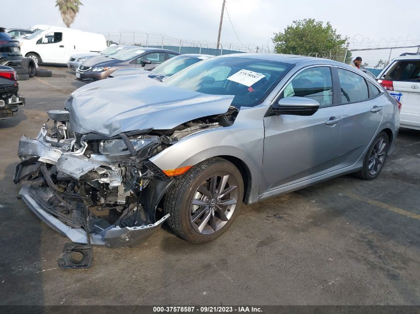 VIN 19XFC1F32ME208905 2021 HONDA CIVIC SEDAN EX