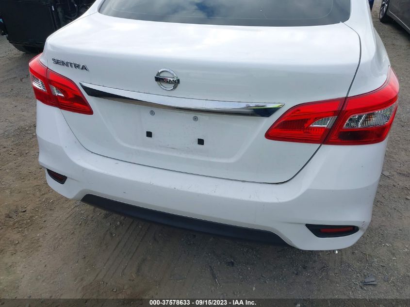 2019 NISSAN SENTRA S - 3N1AB7AP0KY269694