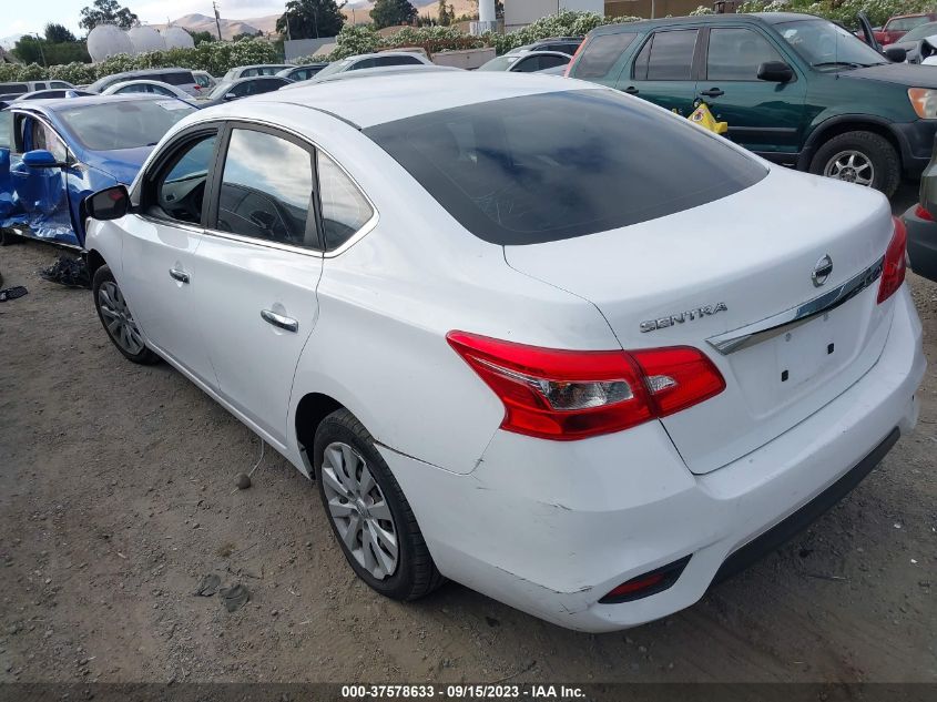 2019 NISSAN SENTRA S - 3N1AB7AP0KY269694