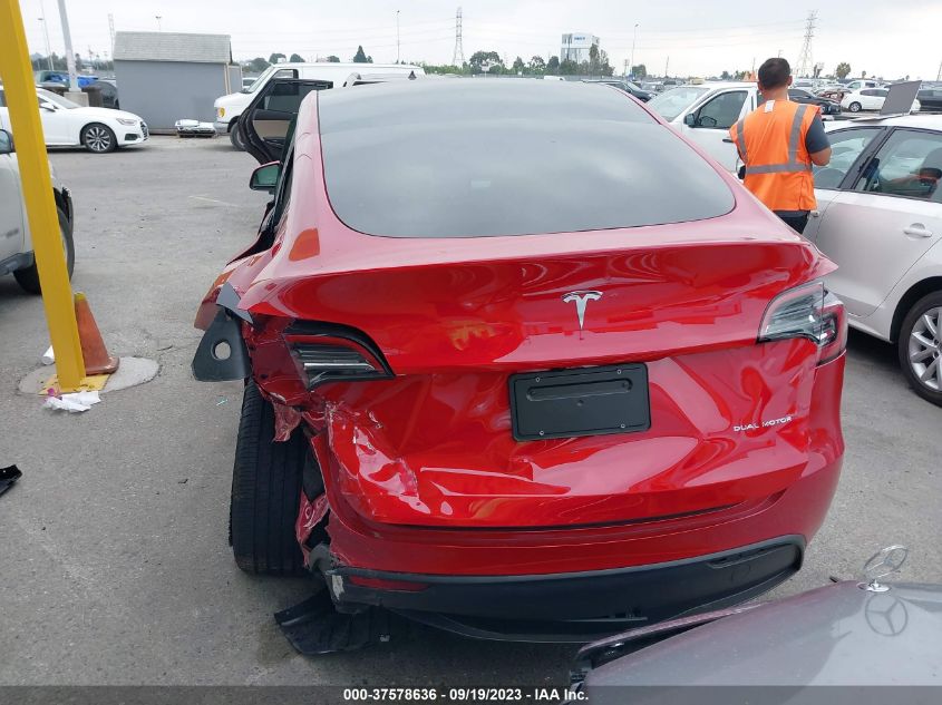 2023 TESLA MODEL Y LONG RANGE - 7SAYGAEE9PF796000