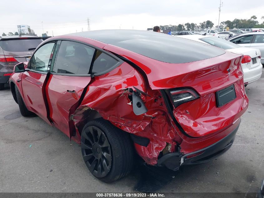 2023 TESLA MODEL Y LONG RANGE - 7SAYGAEE9PF796000