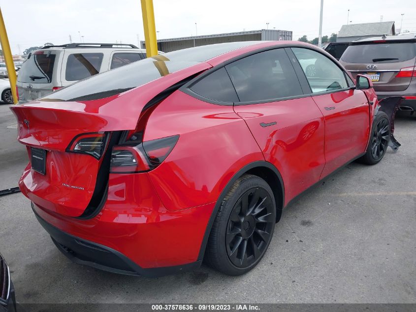 2023 TESLA MODEL Y LONG RANGE - 7SAYGAEE9PF796000