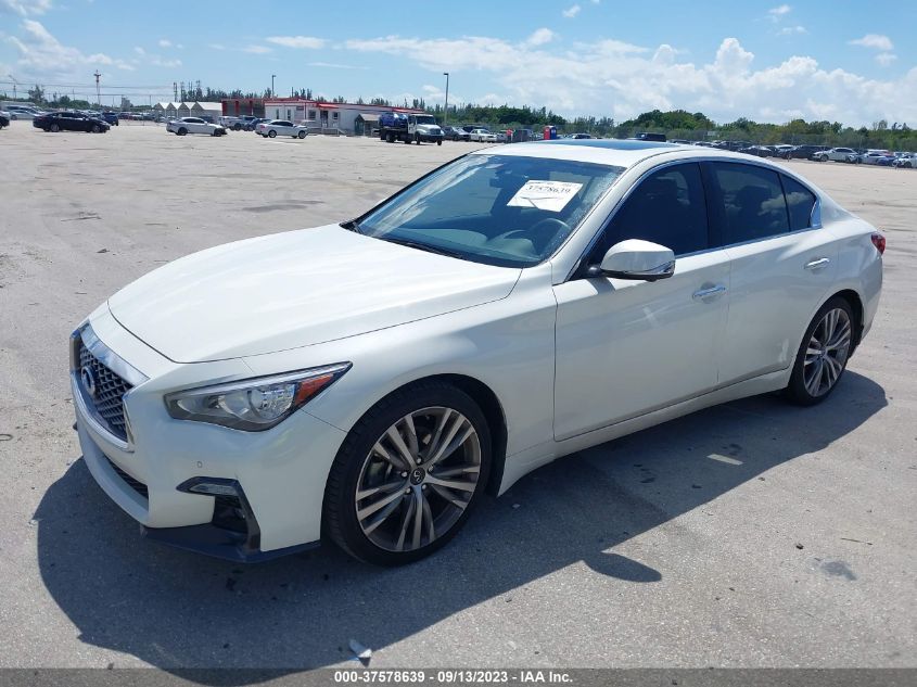 JN1EV7CP4MM706642 Infiniti Q50 3.0T SENSORY 2