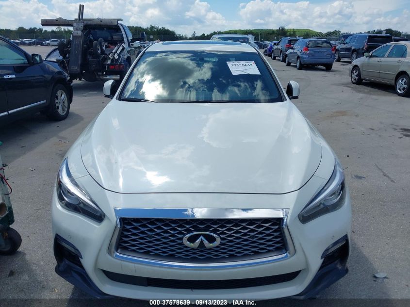 JN1EV7CP4MM706642 Infiniti Q50 3.0T SENSORY 6