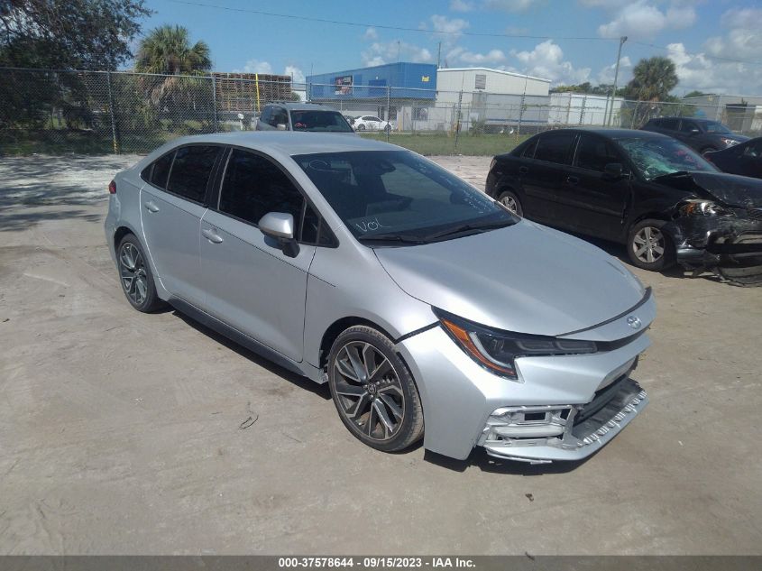5YFS4MCE5MP086025 TOYOTA COROLLA SE/NIGHTSHADE/APEX SE 2021