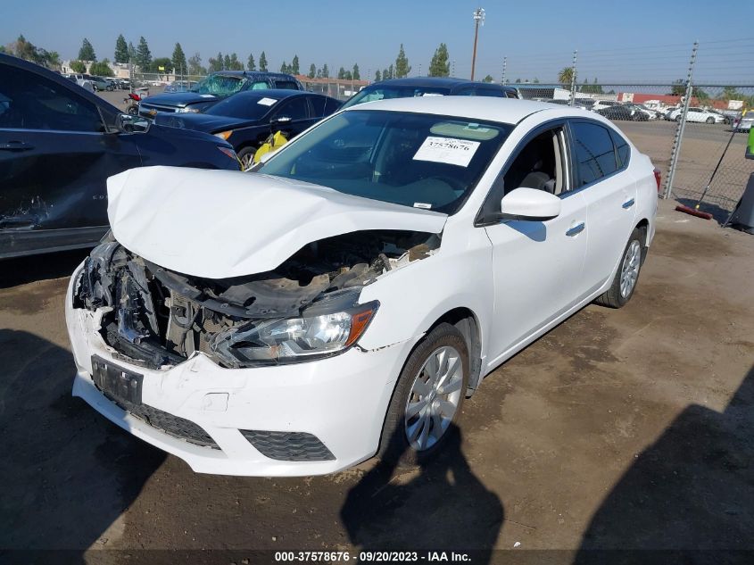 2016 NISSAN SENTRA S - 3N1AB7AP8GY329583