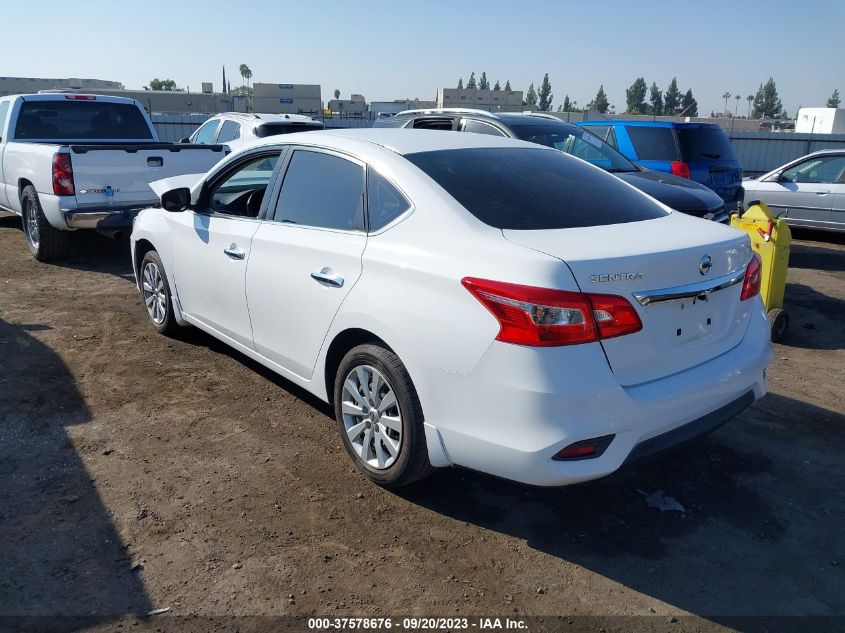 2016 NISSAN SENTRA S - 3N1AB7AP8GY329583