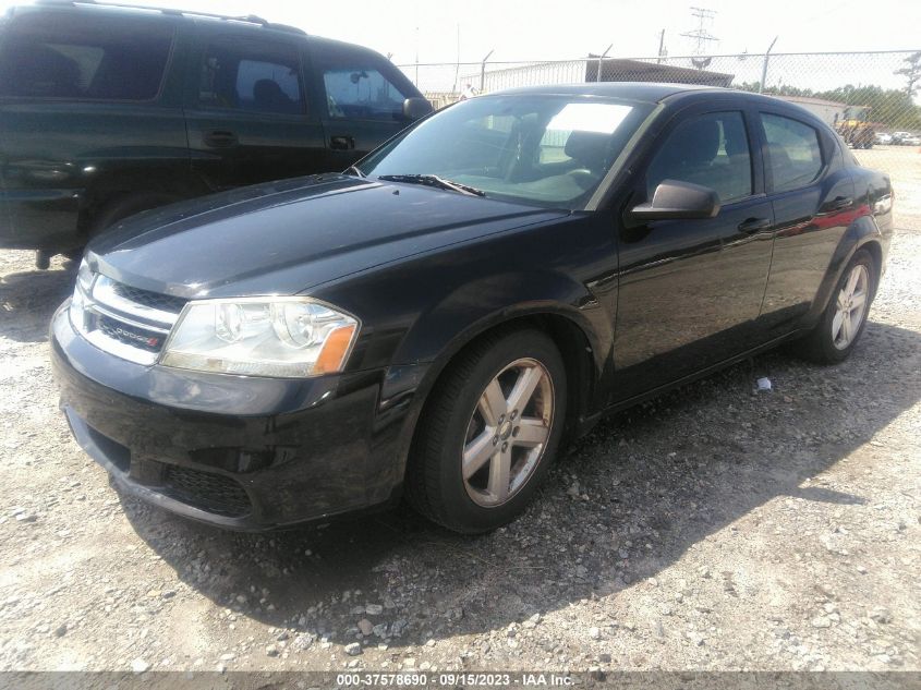2013 DODGE AVENGER SE - 1C3CDZAB3DN662240