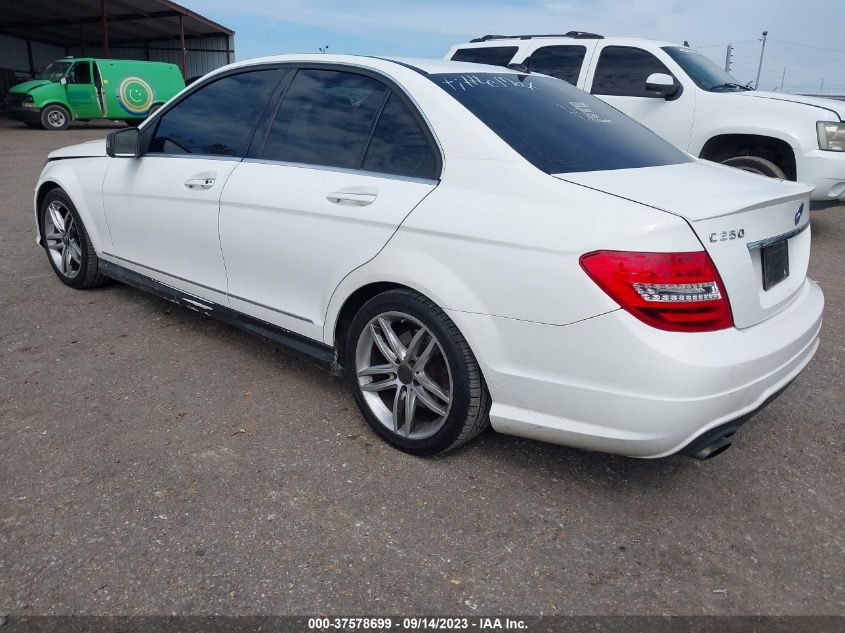2014 MERCEDES-BENZ C-CLASS C 250 - WDDGF4HB8EG219397