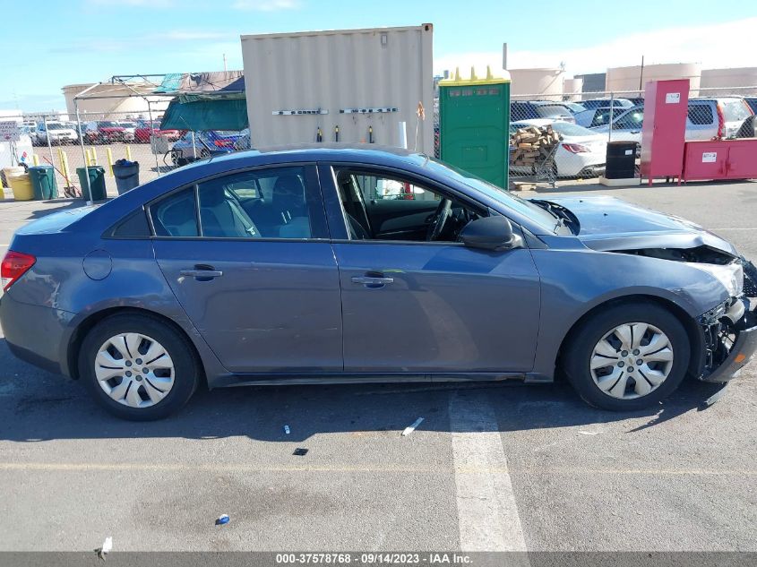 2013 CHEVROLET CRUZE LS - 1G1PA5SH0D7310117