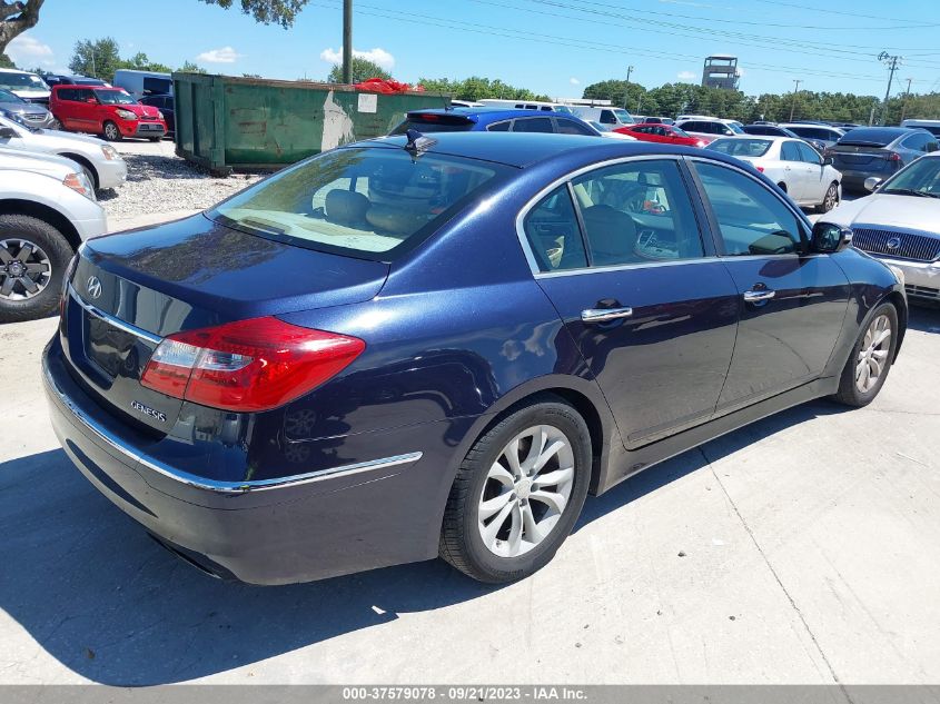 2013 HYUNDAI GENESIS 3.8L - KMHGC4DD5DU216754