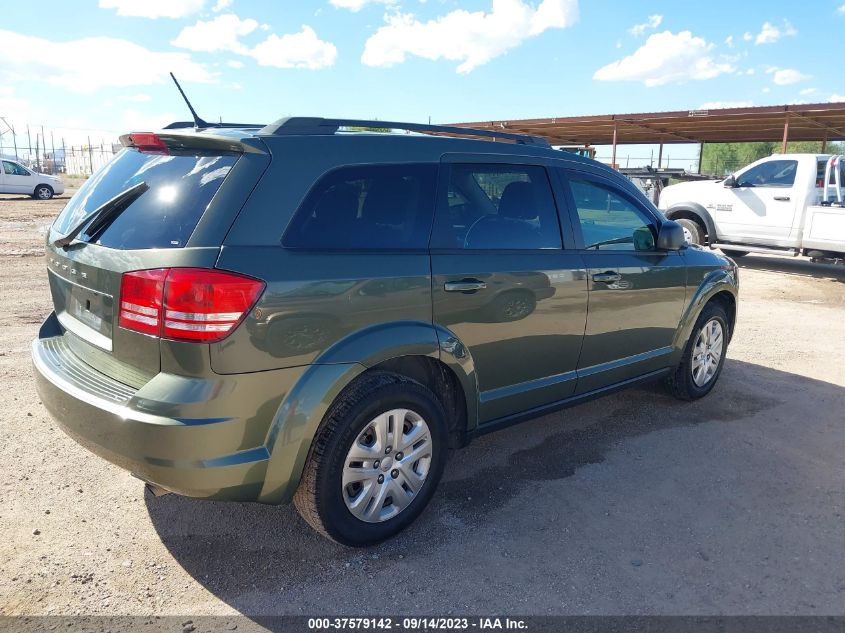 2016 DODGE JOURNEY SE - 3C4PDCAB5GT207453