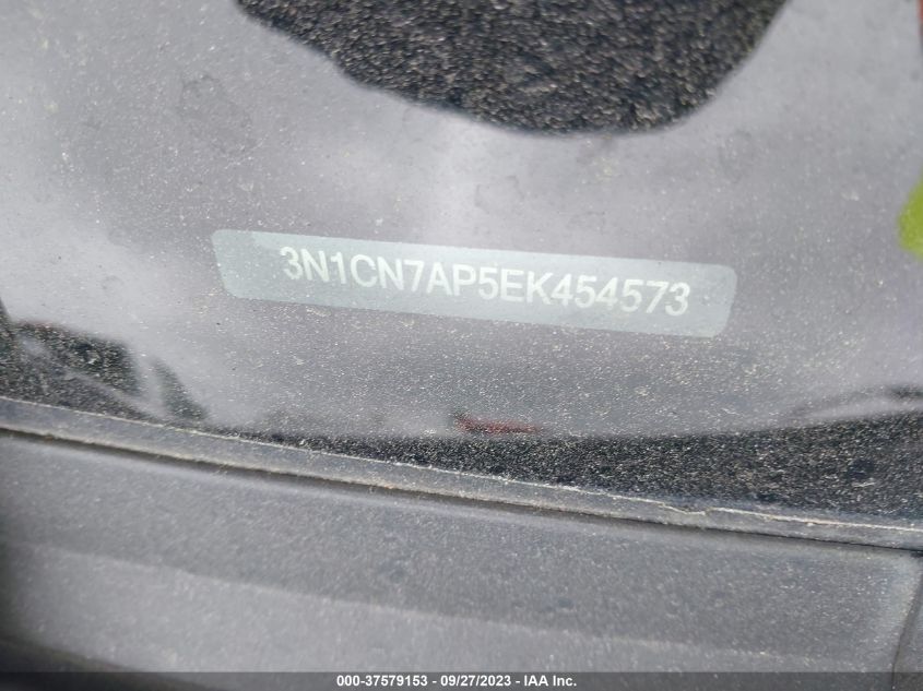 2014 NISSAN VERSA S/S PLUS/SV/SL - 3N1CN7AP5EK454573