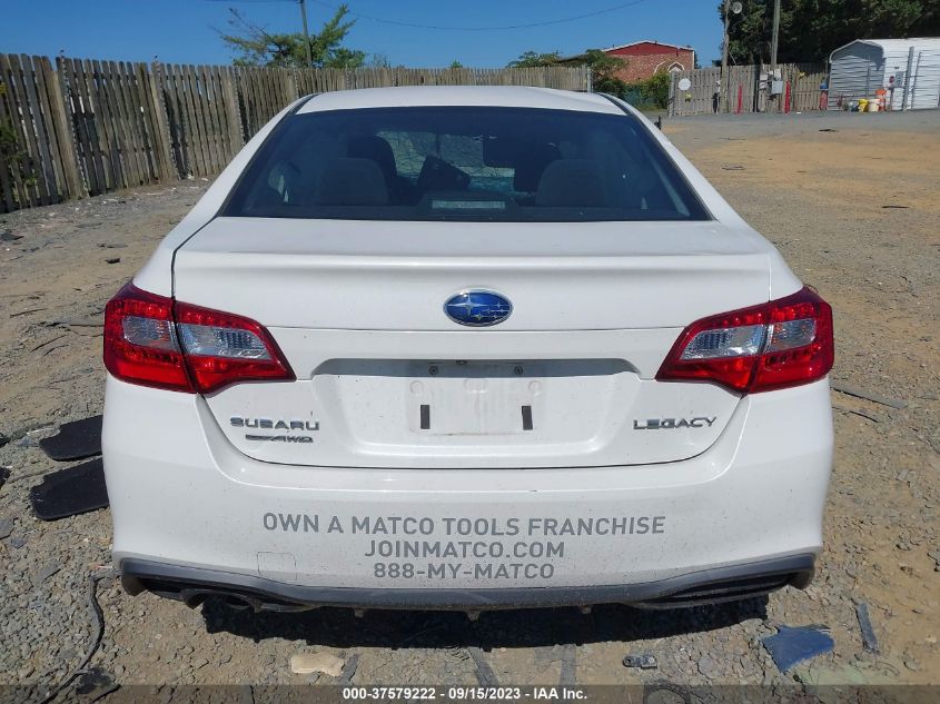 2018 SUBARU LEGACY - 4S3BNAA64J3038611