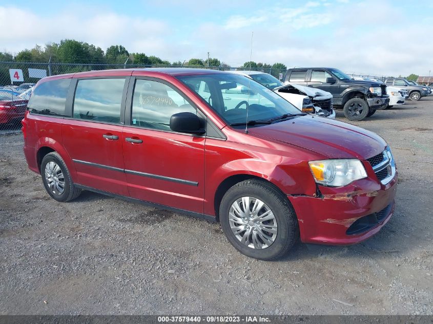 2014 DODGE GRAND CARAVAN AMERICAN VALUE PKG - 2C4RDGBG7ER344274
