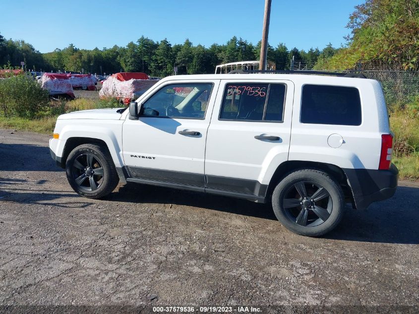 2014 JEEP PATRIOT ALTITUDE - 1C4NJPBA0ED694822