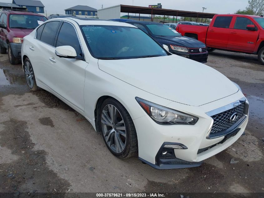 JN1EV7CP3MM706289 Infiniti Q50 3.0T SENSORY