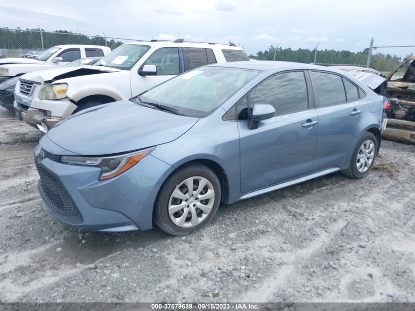 VIN JTDEPRAE2LJ007899 2020 TOYOTA COROLLA LE
