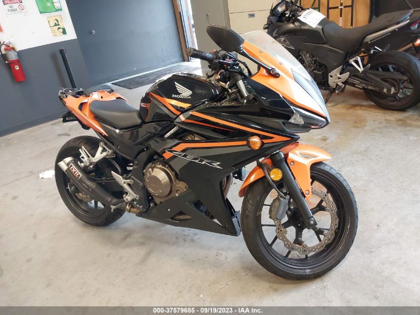 2017 HONDA CBR500 R - MLHPC4462H5400486