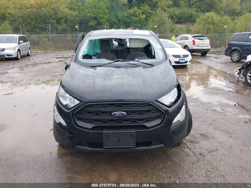 2022 FORD ECOSPORT S - MAJ6S3FL4NC467649