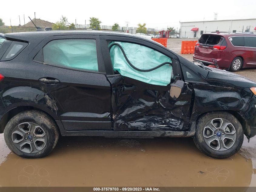 2022 FORD ECOSPORT S - MAJ6S3FL4NC467649