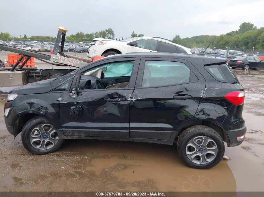 2022 FORD ECOSPORT S - MAJ6S3FL4NC467649