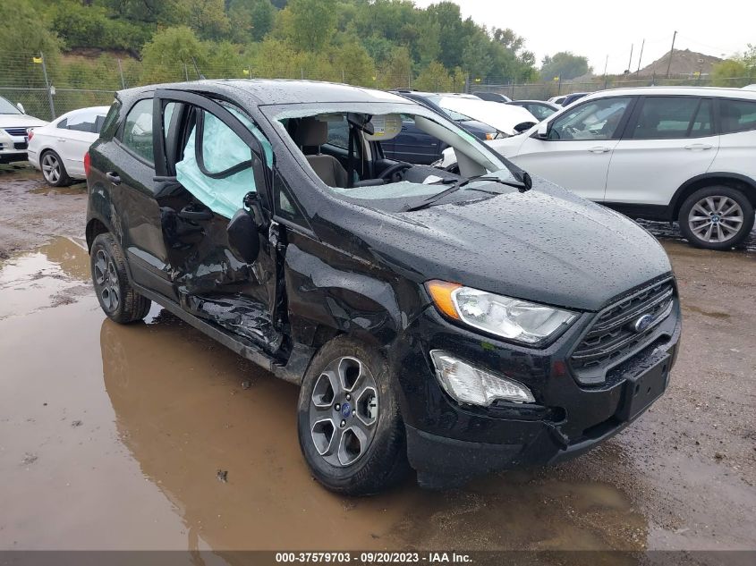 2022 FORD ECOSPORT S - MAJ6S3FL4NC467649