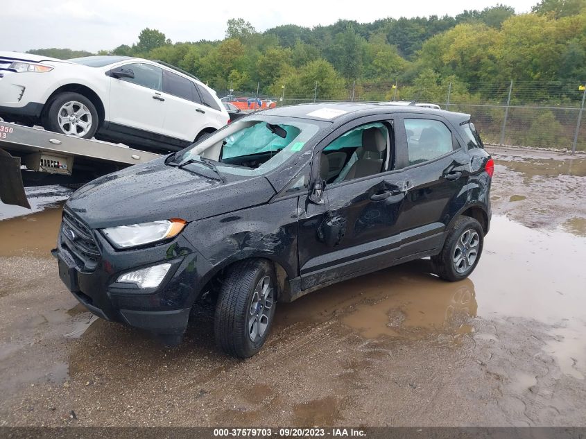 2022 FORD ECOSPORT S - MAJ6S3FL4NC467649